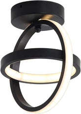 Stylish Black & White Ceiling Lamp for Bedroom, Hallway & Kitchen
